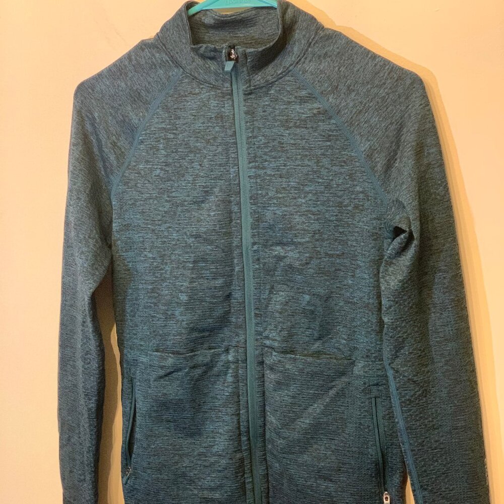 Figs ContourKnit Jacket Blue -T12